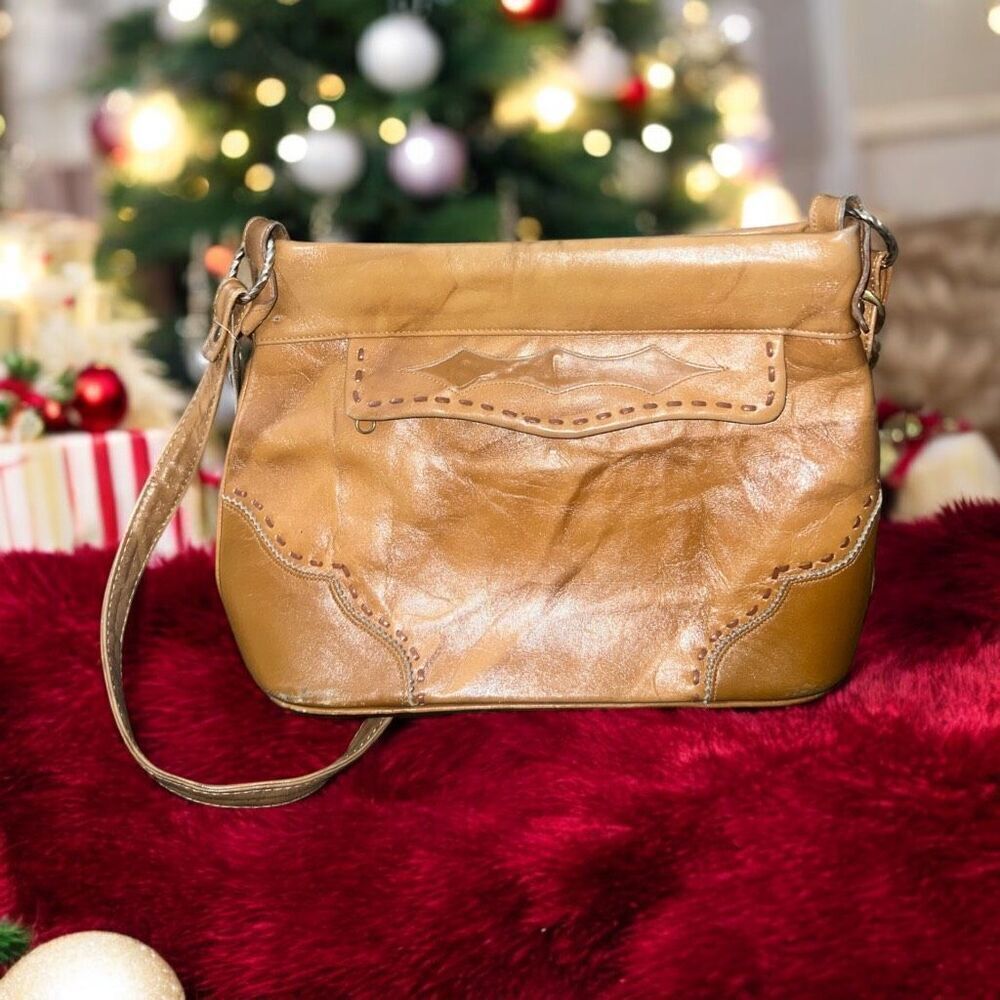 ✨Vintage Miss Tony Lama Genuine Leather Purse✨